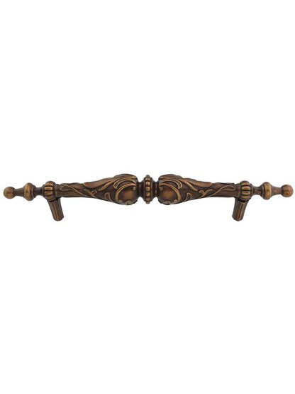 Cantata Cabinet Pull - 8 inch Center-to-Center in Dark Italian Antique.